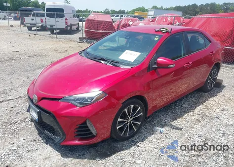 2017 Toyota Corolla Se z USA, uszkodzony, nr VIN 2T1BURHEXHC832836